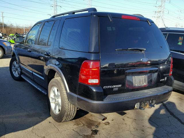 1FMZU83W73UA60604 - 2003 FORD EXPLORER X BLACK photo 3