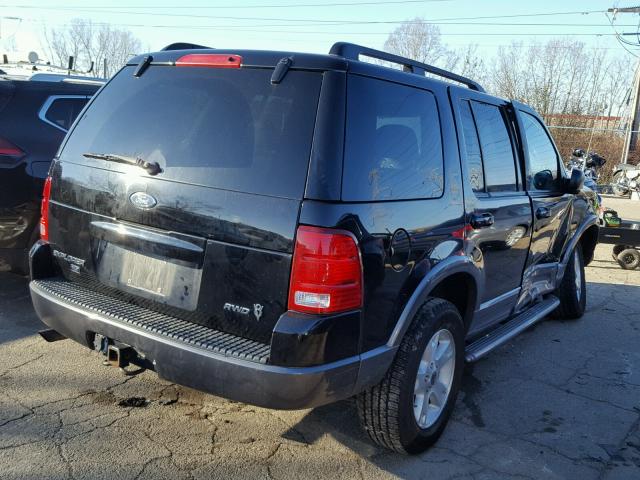 1FMZU83W73UA60604 - 2003 FORD EXPLORER X BLACK photo 4