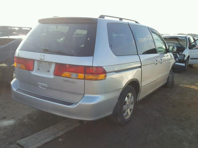 5FNRL18763B032432 - 2003 HONDA ODYSSEY EX SILVER photo 4