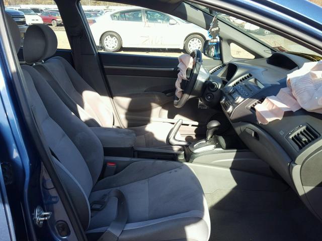 2HGFA16876H527341 - 2006 HONDA CIVIC EX 蓝色 照片 5