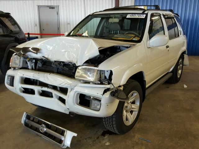 JN8DR09Y53W836103 - 2003 NISSAN PATHFINDER WHITE photo 2