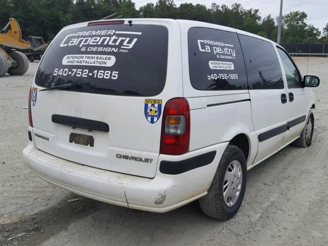 1GBDV13E95D146952 - 2005 CHEVROLET VENTURE IN WHITE photo 4