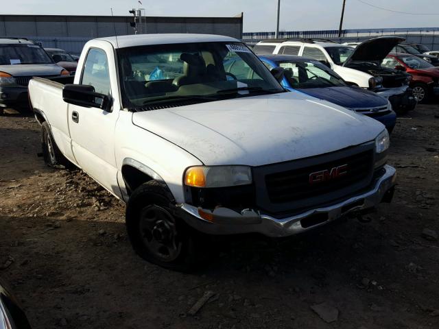 1GTEC14V63E326059 - 2003 GMC NEW SIERRA WHITE photo 1