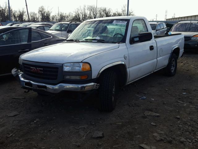 1GTEC14V63E326059 - 2003 GMC NEW SIERRA WHITE photo 2