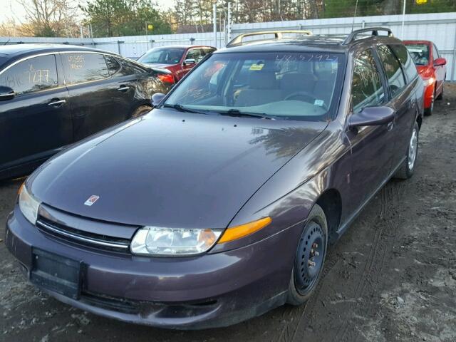 1G8JU82FXYY695975 - 2000 SATURN LW1 PURPLE photo 2