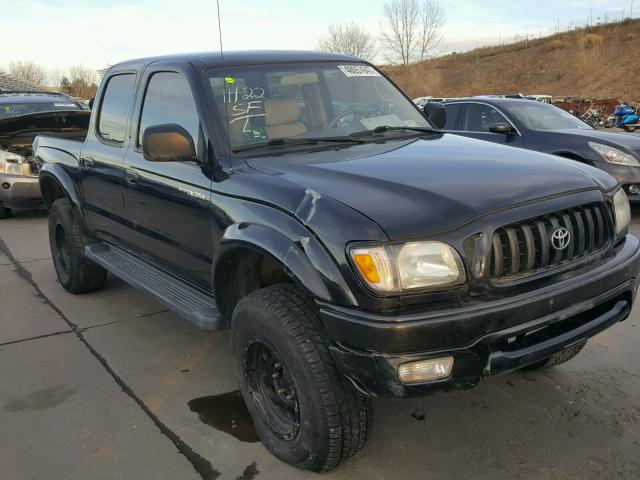 5TEHN72N03Z154816 - 2003 TOYOTA TACOMA DOU BLACK photo 1