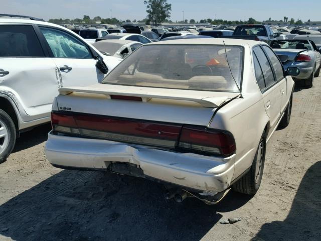 JN1EJ01F2NT117206 - 1992 NISSAN MAXIMA SE BEIGE photo 4