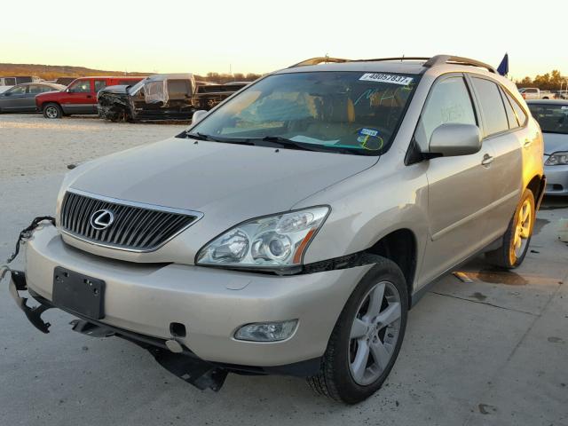 2T2HK31U37C016544 - 2007 LEXUS RX 350 TAN photo 2