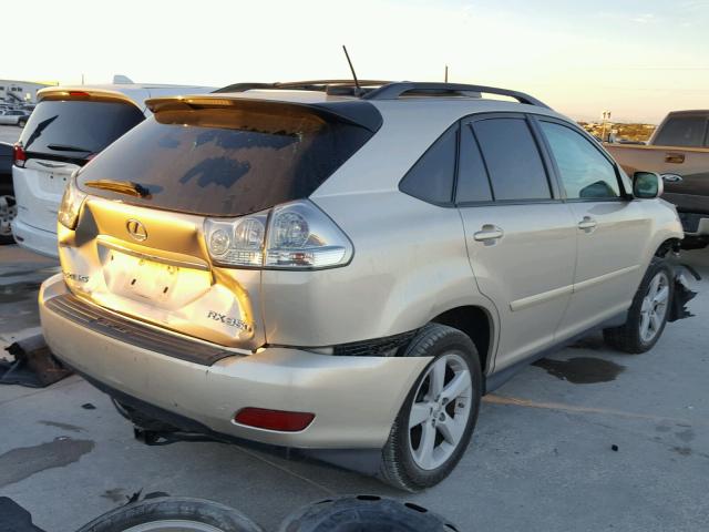 2T2HK31U37C016544 - 2007 LEXUS RX 350 TAN photo 4