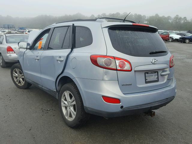 5NMSH4AG4AH378618 - 2010 HYUNDAI SANTA FE S GRAY photo 3