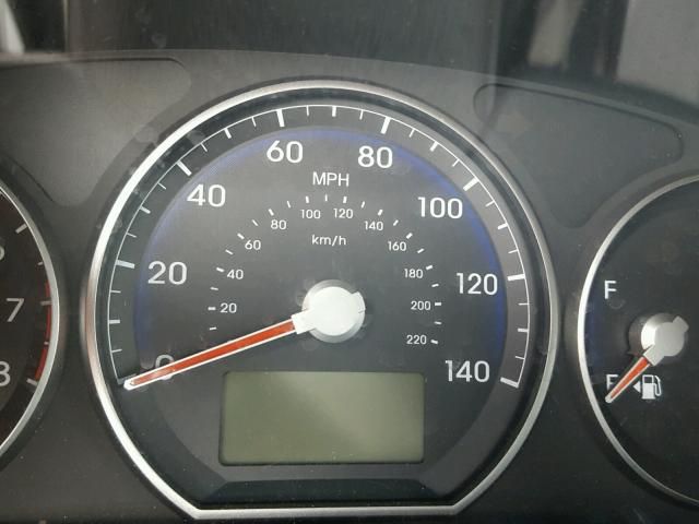 5NMSH4AG4AH378618 - 2010 HYUNDAI SANTA FE S 灰色 照片 8