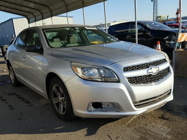 1G11B5SA8DF131738 - 2013 CHEVROLET MALIBU LS SILVER photo 1