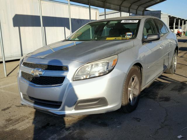 1G11B5SA8DF131738 - 2013 CHEVROLET MALIBU LS SILVER photo 2