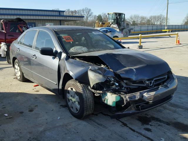 1HGCM56393A067244 - 2003 HONDA ACCORD LX GRAY photo 1