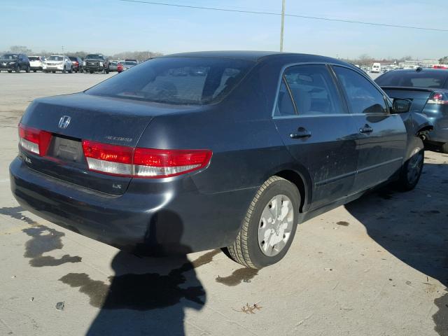 1HGCM56393A067244 - 2003 HONDA ACCORD LX GRAY photo 4