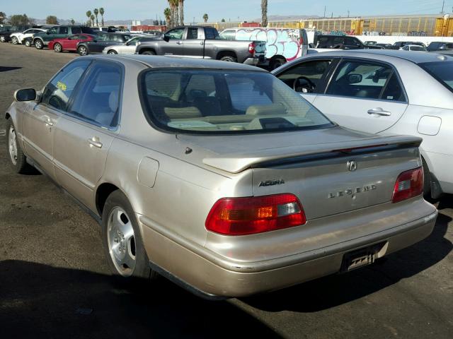 JH4KA7687SC009189 - 1995 ACURA LEGEND GS GOLD photo 3