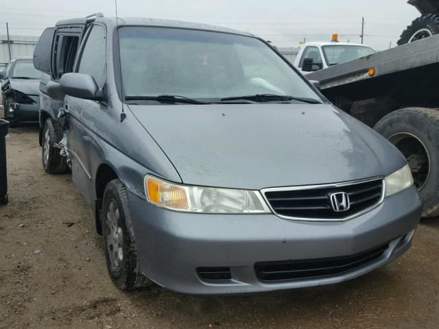 5FNRL18652B001212 - 2002 HONDA ODYSSEY EX GRAY photo 1