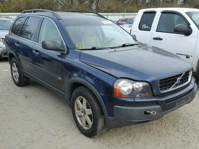 YV1CZ59H841103105 - 2004 VOLVO XC90 BLUE photo 1