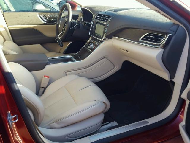1LN6L9RP8H5608784 - 2017 LINCOLN CONTINENTA Rot Foto 5