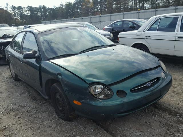 1FAFP52U8XA214246 - 1999 FORD TAURUS LX GREEN photo 1