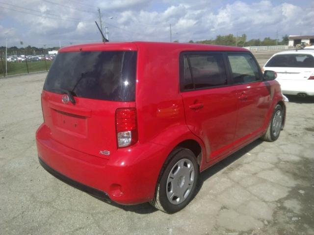 JTLZE4FE6DJ039795 - 2013 TOYOTA SCION XB Қызыл фото 4
