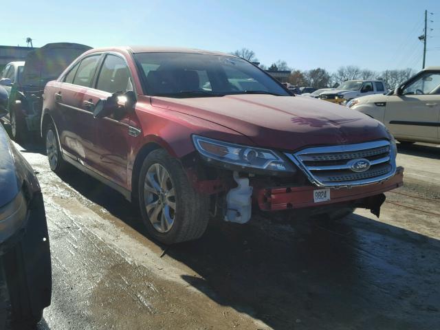 1FAHP2EWXBG156859 - 2011 FORD TAURUS SEL RED photo 1