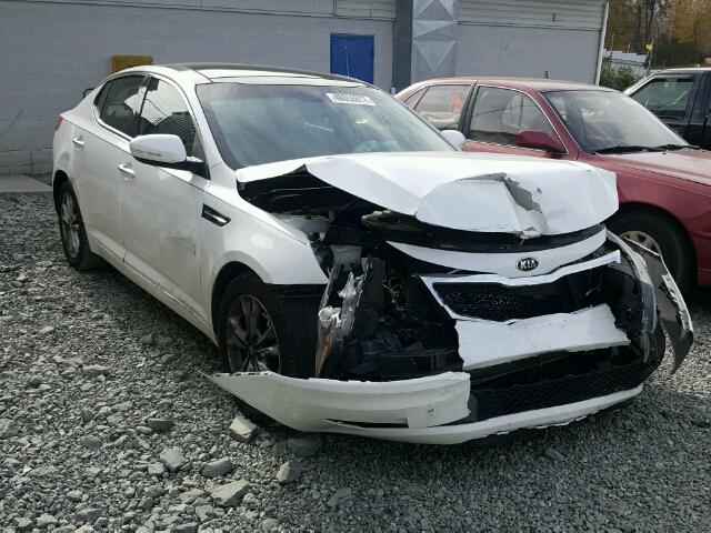 5XXGN4A73DG163085 - 2013 KIA OPTIMA EX WHITE photo 1