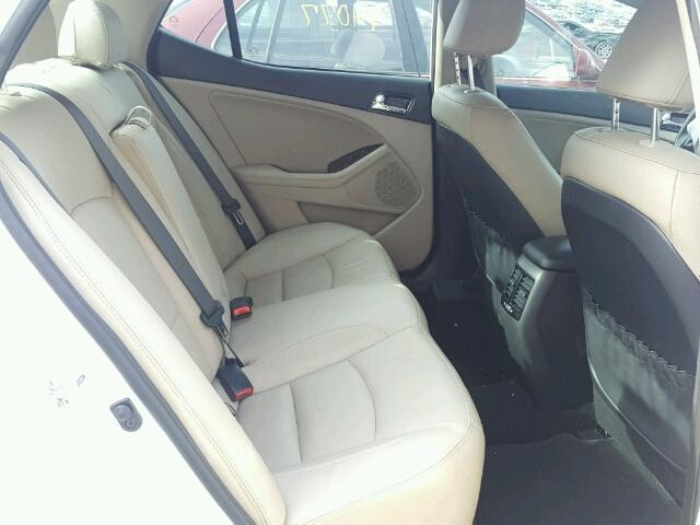 5XXGN4A73DG163085 - 2013 KIA OPTIMA EX WHITE photo 6