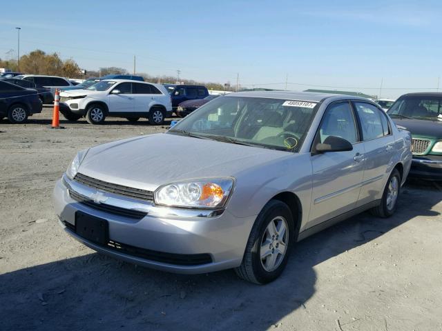 1G1ZT54864F125141 - 2004 CHEVROLET MALIBU LS SILVER photo 2