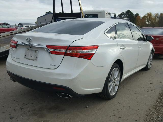 4T1BK1EB9DU014802 - 2013 TOYOTA AVALON BAS WHITE photo 4