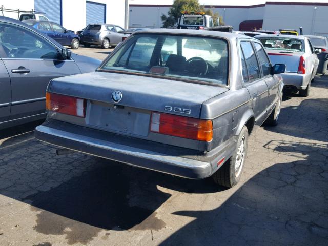 WBAAE5401H8812415 - 1987 BMW 325 BASE CHARCOAL photo 4