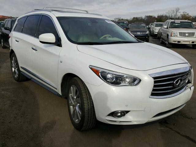 5N1AL0MM1EC501263 - 2014 INFINITI QX60 RED photo 1