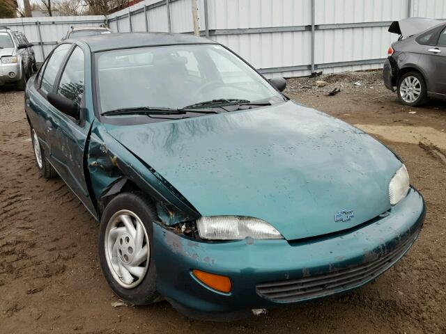 1G1JF5247V7257115 - 1997 CHEVROLET CAVALIER L GREEN photo 1