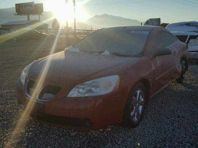 1G2ZH158364165843 - 2006 PONTIAC G6 GT RED photo 2