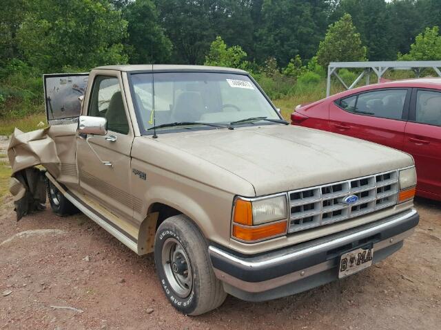 1FTCR10U2MUE40442 - 1991 FORD RANGER BEIGE photo 1