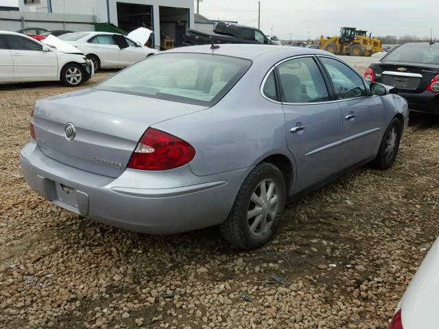 2G4WC582161255270 - 2006 BUICK LACROSSE C SILVER photo 4