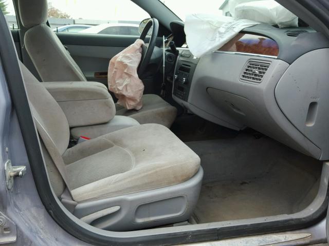 2G4WC582161255270 - 2006 BUICK LACROSSE C SILVER photo 5