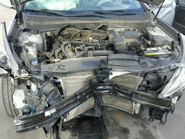 5NPEB4AC0CH474358 - 2012 HYUNDAI SONATA GLS SILVER photo 7