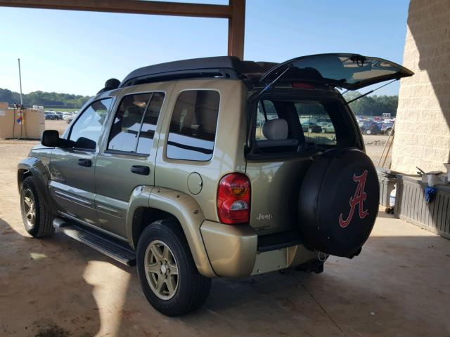 1J4GK38K73W500135 - 2003 JEEP LIBERTY RE GREEN photo 3