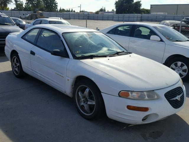 4C3AU52N9VE184835 - 1997 CHRYSLER SEBRING LX WHITE photo 1