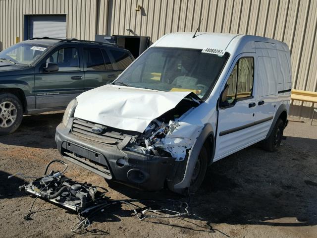 NM0LS7AN9DT150488 - 2013 FORD TRANSIT CO WHITE photo 2