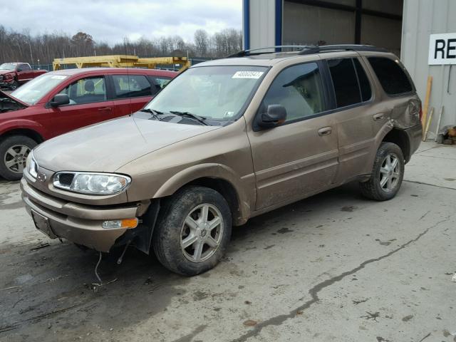 1GHDT13S132393571 - 2003 OLDSMOBILE BRAVADA GOLD photo 2