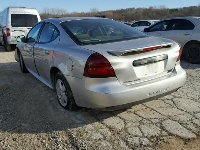 2G2WP552071146124 - 2007 PONTIAC GRAND PRIX SILVER photo 3