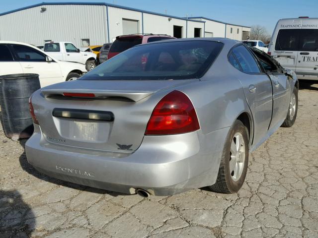 2G2WP552071146124 - 2007 PONTIAC GRAND PRIX SILVER photo 4