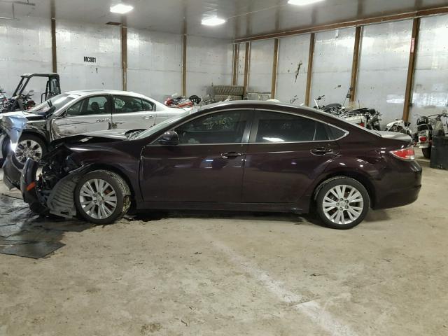 1YVHP82A995M18649 - 2009 MAZDA 6 I BURGUNDY photo 9