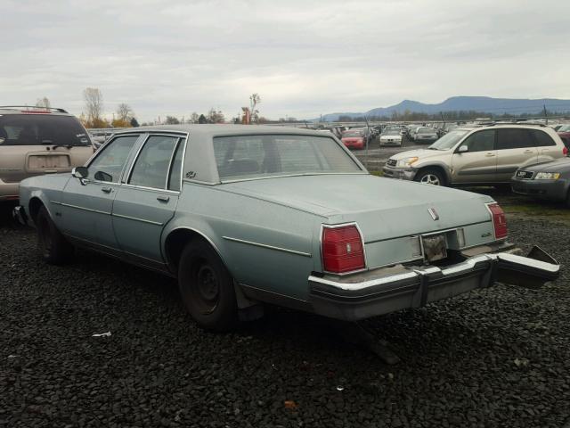 1G3AN69Y4BX134005 - 1981 OLDSMOBILE DELTA 88 R BLUE photo 3