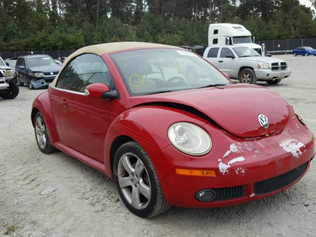 3VWSF31Y46M308563 - 2006 VOLKSWAGEN NEW BEETLE Qırmızı foto 1