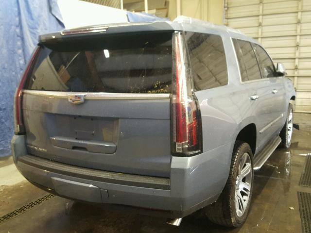 1GYS4MKJ0FR619612 - 2015 CADILLAC ESCALADE L GRAY photo 4