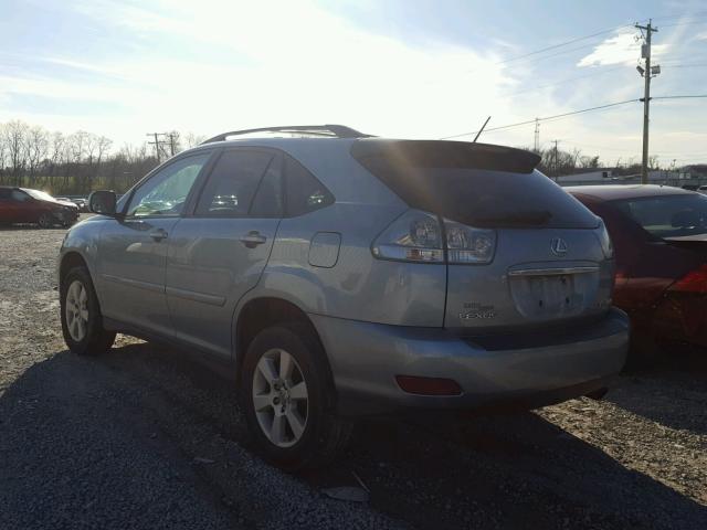 2T2HK31U17C034430 - 2007 LEXUS RX 350 BLUE photo 3