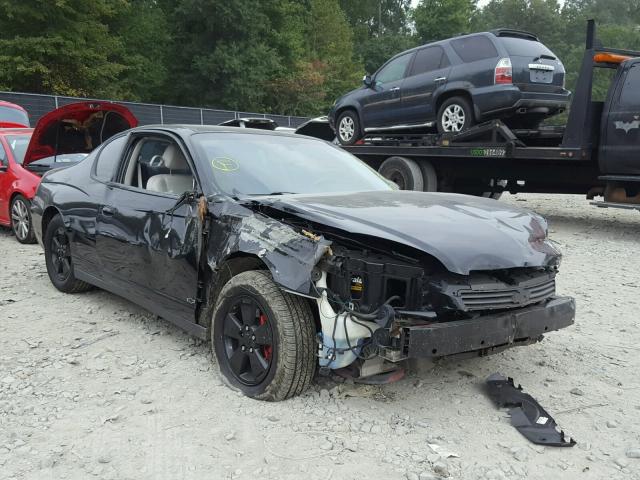 2G1WM16K869262806 - 2006 CHEVROLET MONTE CARL შავი ფოტო 1